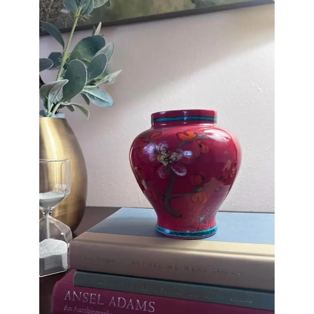 Handpainted Italian Vase